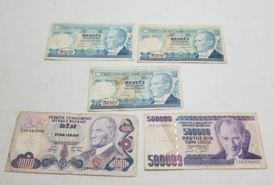 ANTİKA KAĞIT PARA LOTU