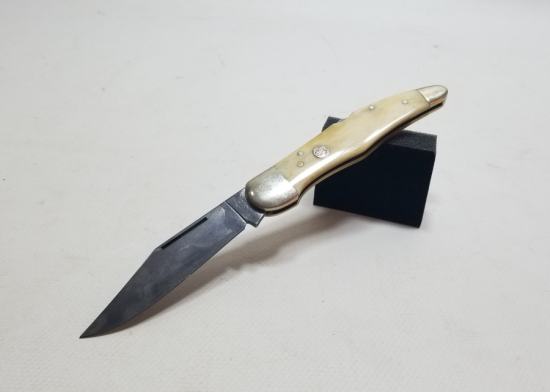 KEMİK SAPLI BÜYÜK BOY ANTİKA ÇAKI