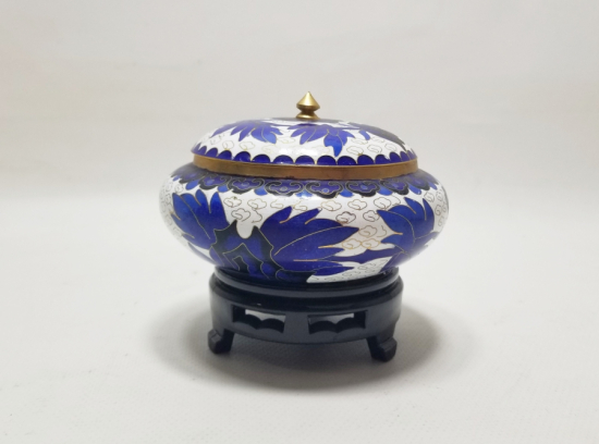 MİNE İŞÇİLİKLİ ANTİKA KAPAKLI ŞEKERLİK