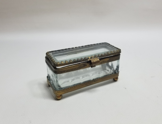 OSMANLI DÖNEMİ KRİSTAL KESME İŞÇİLİKLİ NADİR TESPİH KUTUSU