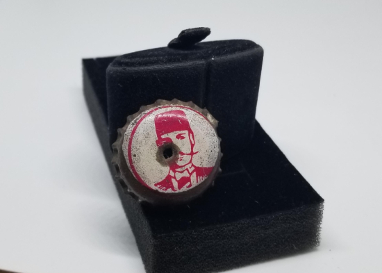 OSMANLI DÖNEMİ ÇOK NADİR GAZOZ KAPAĞI - İLK KEZ GÖRÜLÜYOR