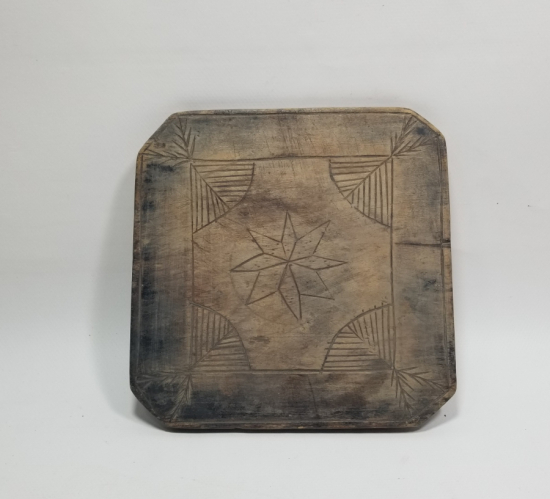 OSMANLI DÖNEMİ EL OYMA AHŞAP NARGİLE NİHALESİ