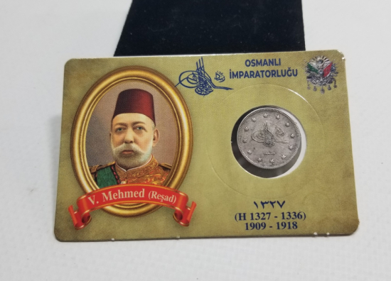 SULTAN MEHMET REŞAD HAN DÖNEMİ GÜMÜŞ 2 KURUŞ MECİDİYE