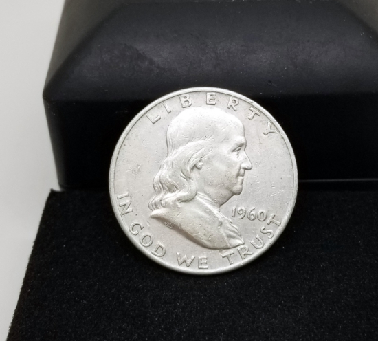 YÜKSEK KONDSİYONDA KOLEKSİYONLUK 1960 GÜMÜŞ YARIM DOLAR