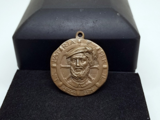 AMERİKA'NIN KEŞFİ KONULU ANTİKA MADALYON