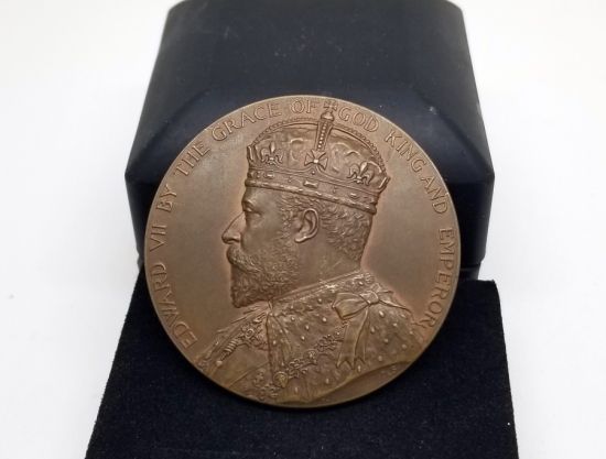 KRAL 7. EDWARD EĞİTİM KONULU BÜYÜK BOY MADALYON