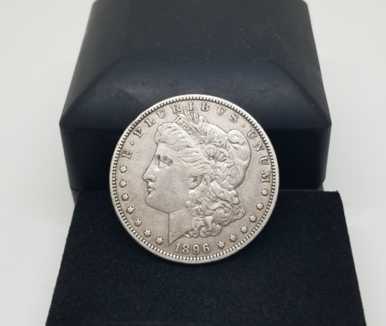 YÜKSEK KONDSİYONDA KOLEKSİYONLUK 1896 GÜMÜŞ AMERİKAN 1 DOLAR