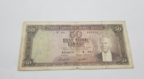 5. EMİSYON 50 LİRA