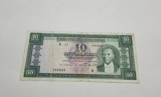 5. EMİSYON 10 LİRA