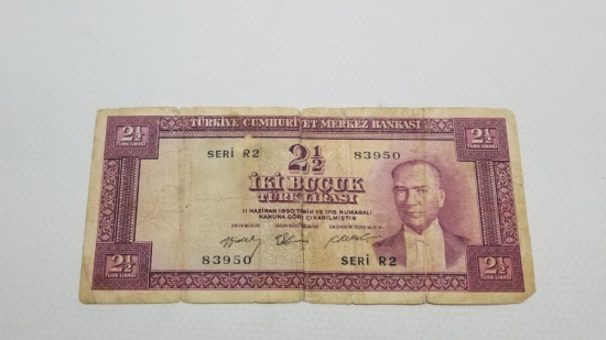 5. EMİSYON 2,5 LİRA