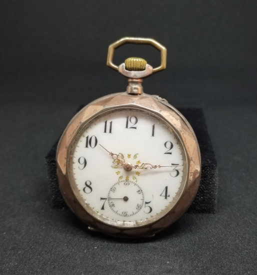 OSMANLICA SIMON USTA DAMGALI OSMANLI DÖNEMİ ÇALIŞIR DURUMDA GÜMÜŞ KASA CEP SAATİ