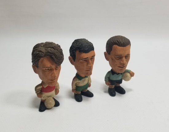 ANTİKA OYUNCAK 3 ADET FUTBOLCU FİGÜRÜ