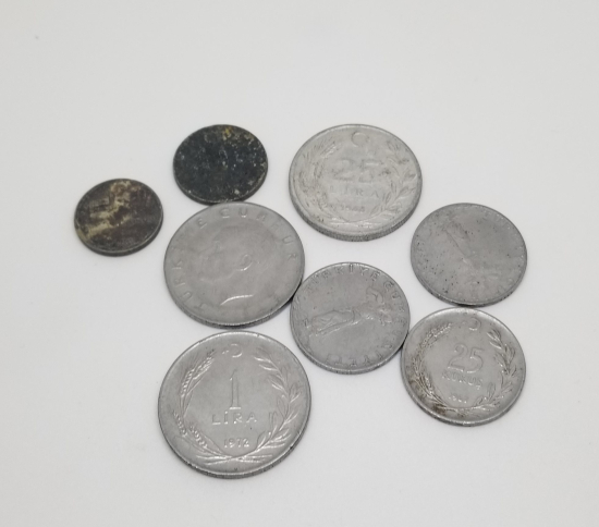 ANTİKA YERLİ PARA LOTU