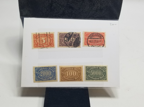 1930LARDAN ANTİKA ALMAN PUL LOTU