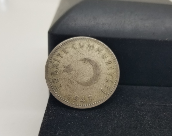 KOLEKSİYONLUK 1947 YILI GÜMÜŞ 1 LİRA