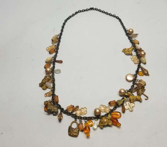 AVRUPA YAPIMI ANTİKA BİJUTERİ GERDANLIK