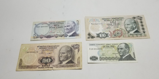 ANTİKA KAĞIT PARA LOTU