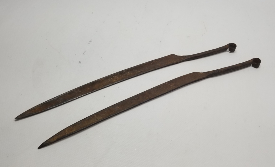 ÇOBANLARIN KAMA OLARAK DA KULLANDIKLARI ANTİKA KOYUN KIRKMA MAKASI - KIRKLIK