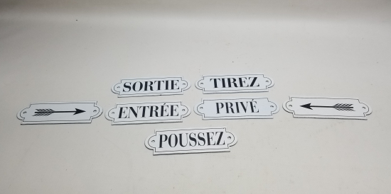 EMAYE YÖNLENDİRME TABELALARI