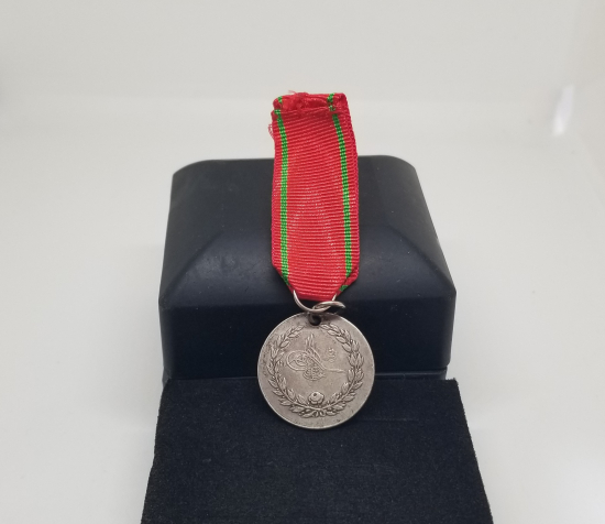 OSMANLI DÖNEMİ GÜMÜŞ YUNAN HARBİ MADALYASI