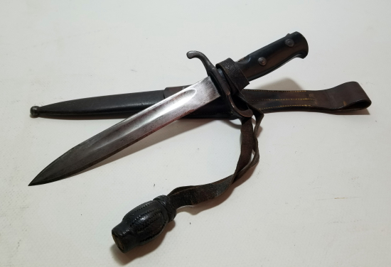 SÜNGÜ FORMUNDA YAPILMIŞ NADİR OSMANLI TOPÇU SUBAY MEÇİ