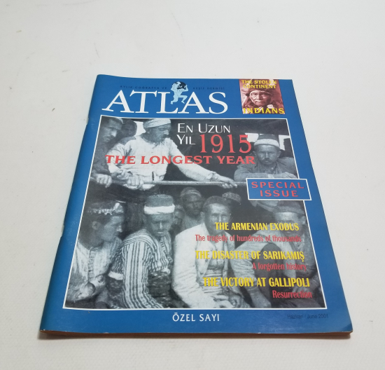 1. DÜNYA SAVAŞI KONULU NADİR ATLAS DERGİSİ