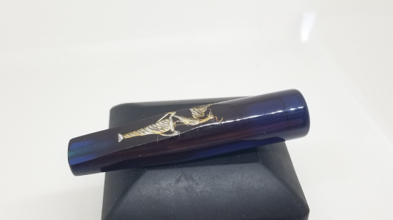 ÖZEL YAPIM ÜZERİ KALEM İŞÇİLİKLİ ANTİKA SİGARA AĞIZLIĞI