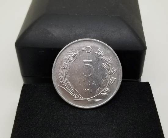 1976 YILI KOLEKSİYONLUK 5 LİRA