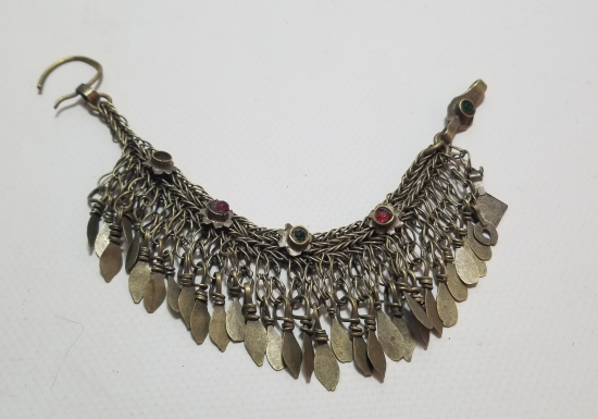 TÜRKMEN İŞİ ANTİKA GELİN YANAKLIĞI