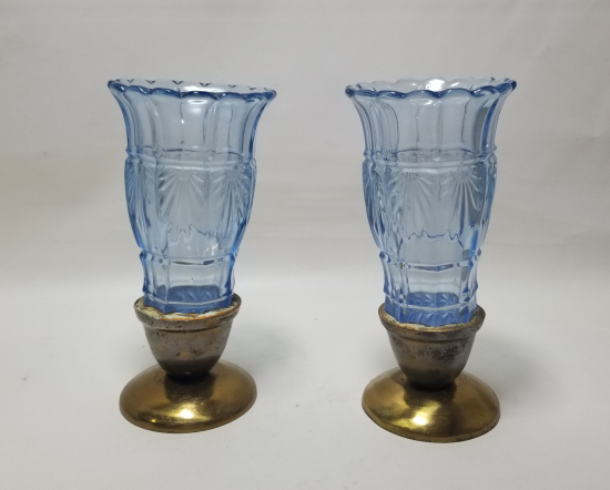 NADİR TİPTE ANTİKA ÇİFT ŞAMDAN