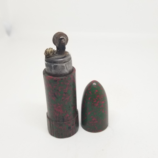 MERMİ ÇEKİRDEĞİ FORMUNDA YAPILMIŞ 1. DÜNYA SAVAŞI DÖNEMİ SUBAY ÇAKMAĞI