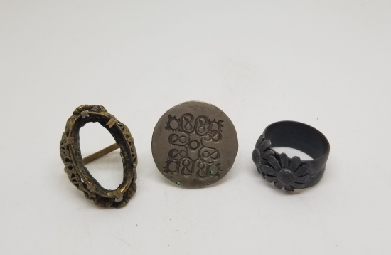 3 ADET ANTİKA BİJUTERİ YÜZÜK
