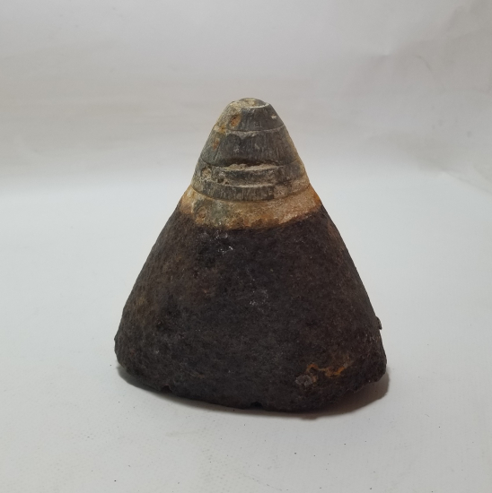 1. DÜNYA SAVAŞI DÖNEMİ NADİR TİPTE OSMANLI TOP MERMİSİ BAŞLIĞI