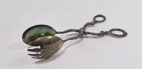 GÜMÜŞ KAPLAMA ANTİKA SERVİS MAŞASI