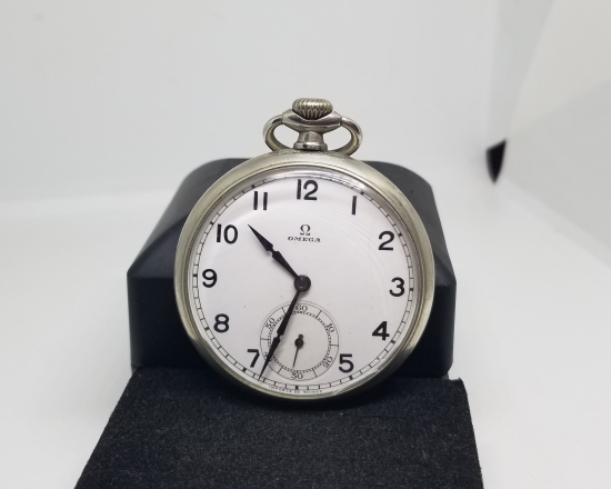 KURMALI ANTİKA OMEGA CEP SAATİ