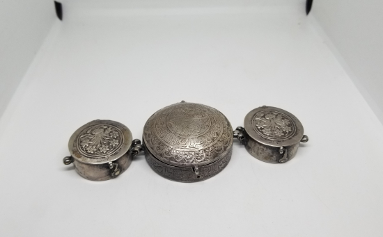 DEV BOYDA OSMANLI DÖNEMİ GÜMÜŞ PAZUBENT