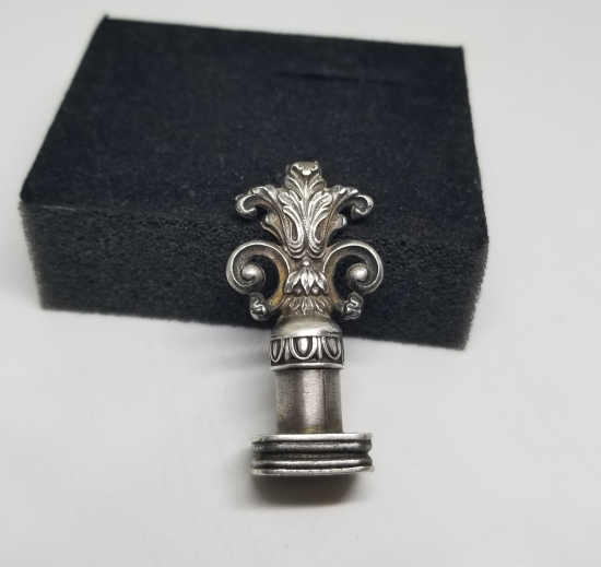 OSMANLI DÖNEMİ LEVANTEN GÜMÜŞ MUM MÜHRÜ