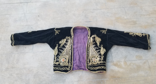 OSMANLI DÖNEMİ SIRMA İŞÇİLİKLİ GELİN CEPKENİ