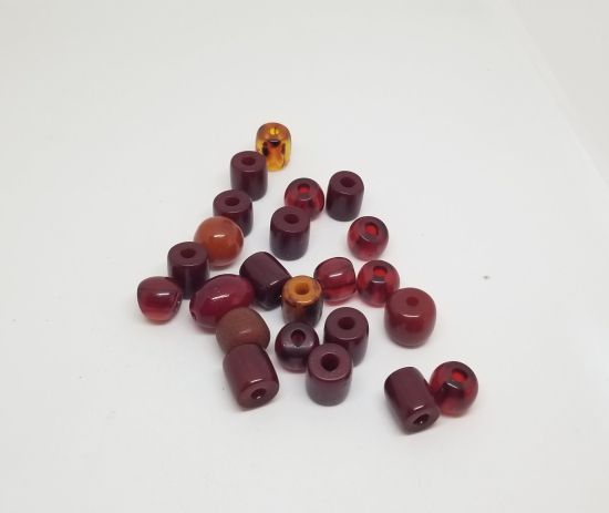 OSMANLI DÖNEMİ KATALİN VE KEHRİBAR TESPİH HABBELERİ LOTU