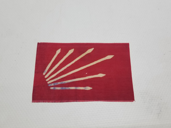 CUMHURİYET BAŞLARI ÇOK NADİR CHP YAKA BAYRAĞI