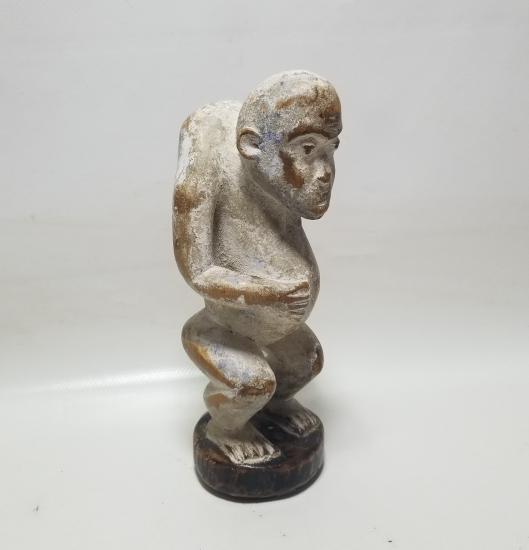 1850LERDEN NADİR AHŞAP AFRİKA HEYKEL