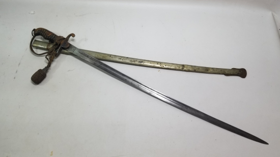 1. DÜNYA SAVAŞI DÖNEMİ İMALAT-I HARBİYE YAPIMI SERİ NOLU ÇOK NADİR OSMANLI SUBAY KILICI