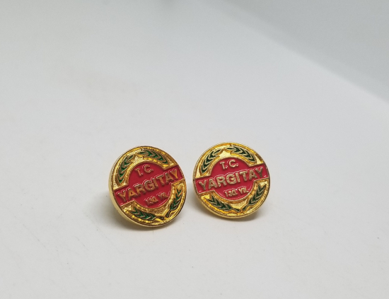 MİNE İŞÇİLİKLİ 2 ADET YARGITAY ROZET