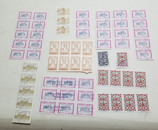 ANTİKA YERLİ PUL LOTU