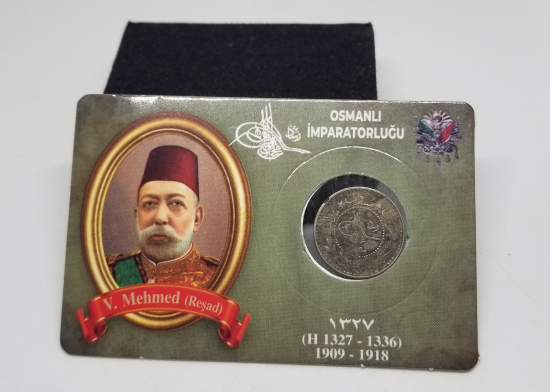 MEHMET REŞAT HAN DÖNEMİ KOLEKSİYONLUK NİKEL 10 PARA