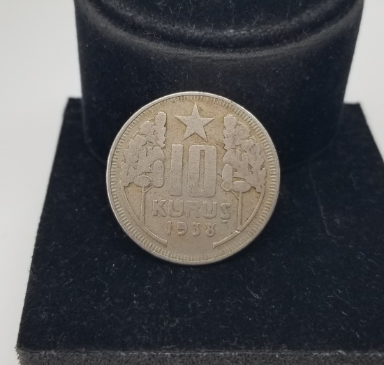1938 YILI KOLEKSİYONLUK 10 KURUŞ