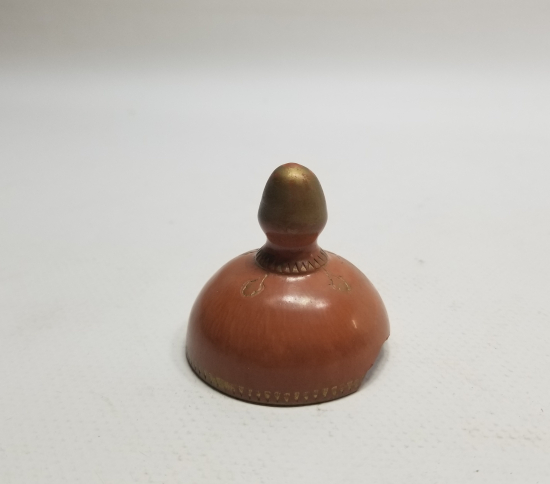 ÜZERİ ALTIN VARAKLI OSMANLI DÖNEMİ TOPHANE ŞİŞE KAPAĞI