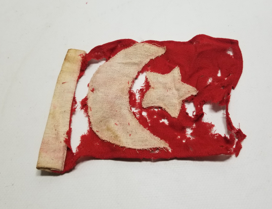 OSMANLI DÖNEMİ ÇOK NADİR GÖĞÜS BAYRAĞI