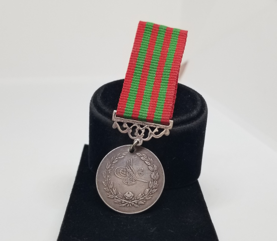 OSMANLI DÖNEMİ GÜMÜŞ YUNAN HARBİ MADALYASI