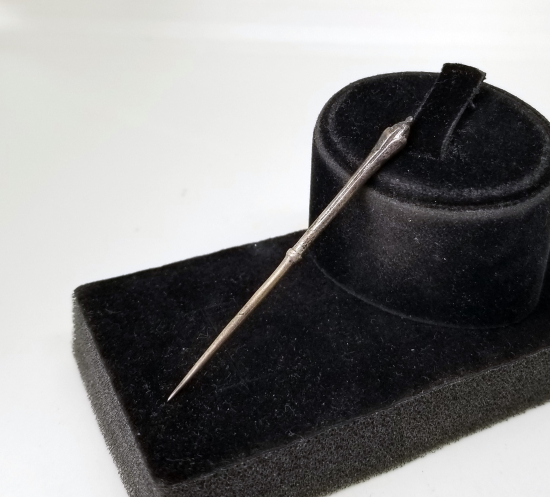 UÇ KISMI LALE FİGÜRLÜ OSMANLI DÖNEMİ GÜMÜŞ İĞNE